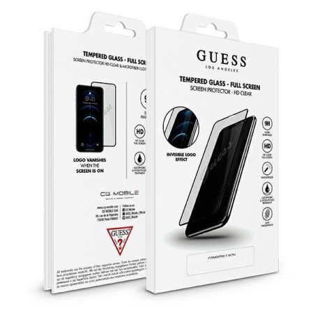 Guess Vintage Magic Logo grūdintas stiklas, skirtas iPhone 12 Pro Max Guess Vintage Magic Logo grūdintas stiklas, skirtas iPhone 12 Pro Max
