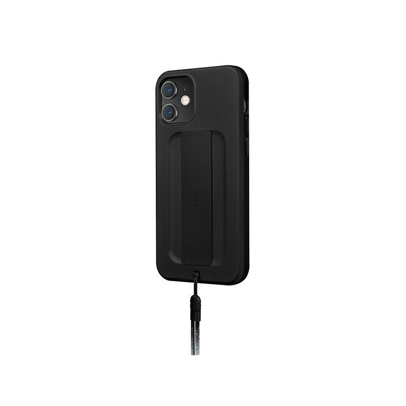 Uniq Heldro dėklas iPhone 12 mini - juodas