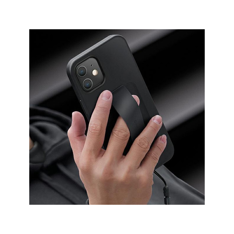 Uniq Heldro dėklas iPhone 12 mini - juodas