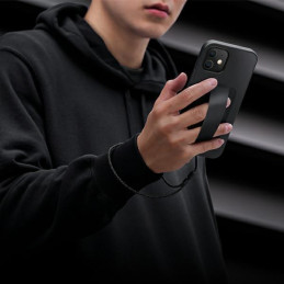 Uniq Heldro dėklas iPhone 12 mini - juodas