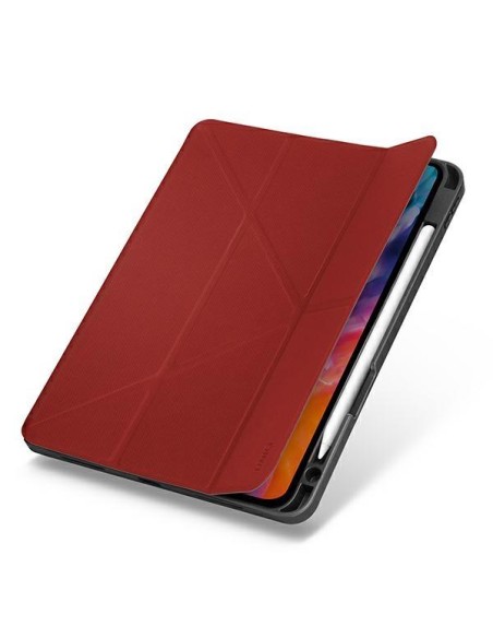 UNIQ Transforma Rigor dėklas, skirtas iPad Air 10.9 (2020) – raudonas UNIQ Transforma Rigor dėklas, skirtas iPad Air 10.9 (2020) – raudonas