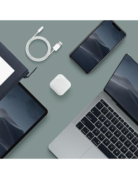 UNIQ Verge Pro 66W GaN USB-C sieninis įkroviklis - baltas UNIQ Verge Pro 66W GaN USB-C sieninis įkroviklis - baltas