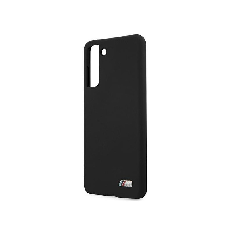 BMW Silicone M Collection dėklas, skirtas Samsung Galaxy S21+ - juodas