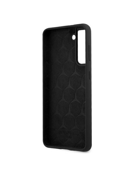 Mercedes Silicone Line dėklas Samsung Galaxy S21+ - juodas Mercedes Silicone Line dėklas Samsung Galaxy S21+ - juodas