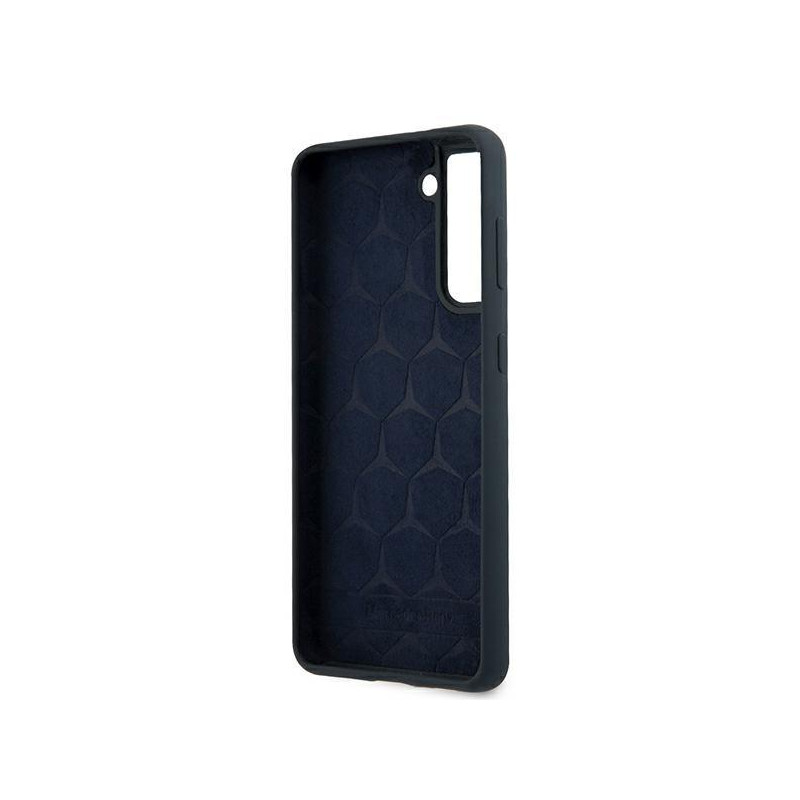 Mercedes Silicone Line dėklas Samsung Galaxy S21+ - mėlynas