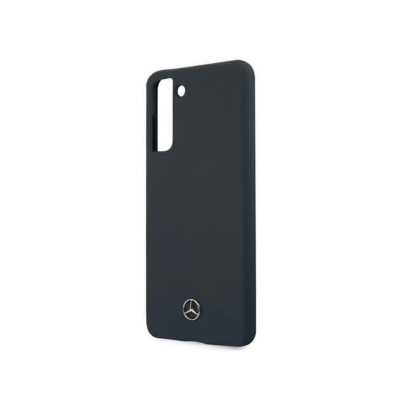 Mercedes Silicone Line dėklas Samsung Galaxy S21 - mėlynas