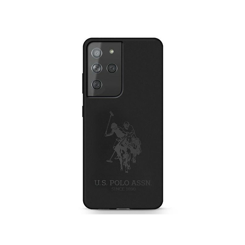 JAV Polo Assn byla Silikoninis tonas Samsung Galaxy S21 Ultra – juodas