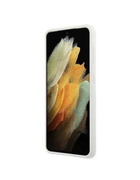 JAV Polo Assn byla Silikono logotipas Samsung Galaxy S21+ – baltas JAV Polo Assn byla Silikono logotipas Samsung Galaxy S21+ – baltas