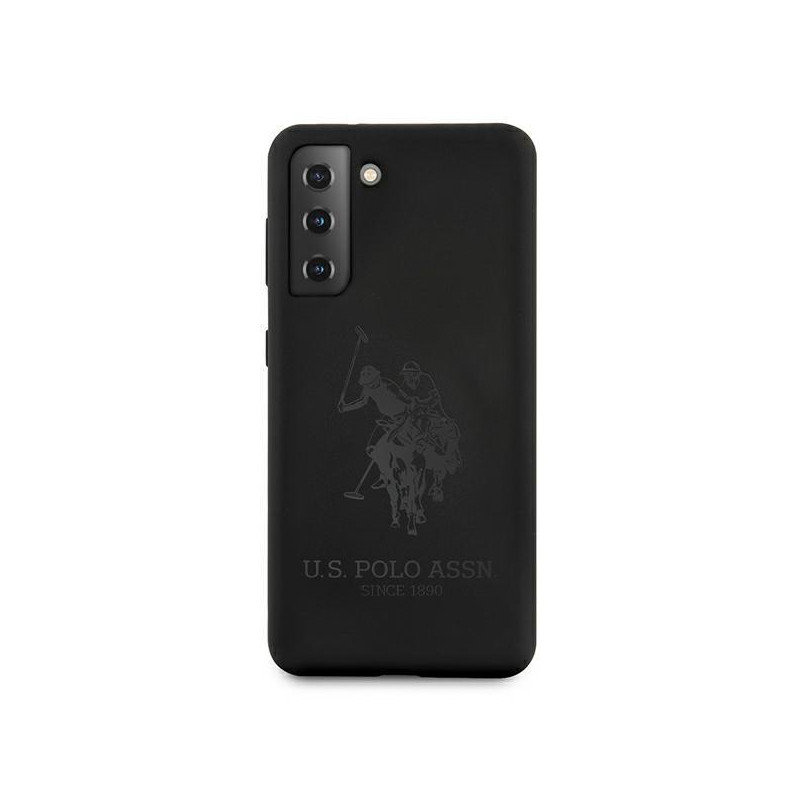 JAV Polo Assn byla Silikoninis tonas, skirtas Samsung Galaxy S21 - juodas