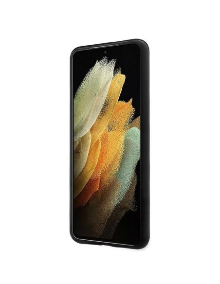 JAV Polo Assn byla Silikoninis tonas, skirtas Samsung Galaxy S21 - juodas JAV Polo Assn byla Silikoninis tonas, skirtas Samsung Galaxy S21 - juodas