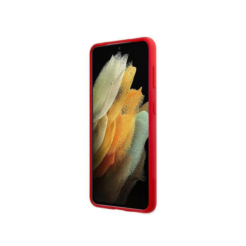JAV Polo Assn byla Silikoninis tonas Samsung Galaxy S21 – raudonas