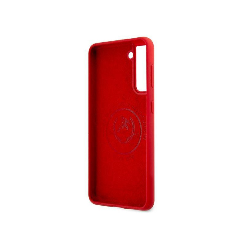 JAV Polo Assn byla Silikoninis tonas Samsung Galaxy S21 – raudonas