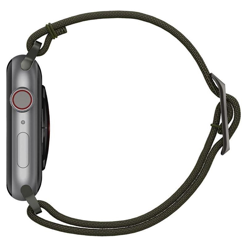„Spigen Fit Lite“ dirželis, skirtas Apple Watch 4/ 5/ 6/ 7/ 8/ 9/ SE/ Ultra (42/ 44/ 45/ 49 mm) – žalias