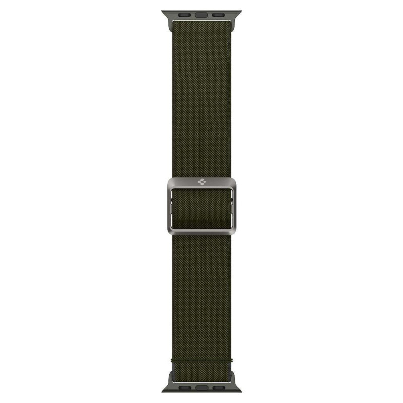 „Spigen Fit Lite“ dirželis, skirtas Apple Watch 4/ 5/ 6/ 7/ 8/ 9/ SE/ Ultra (42/ 44/ 45/ 49 mm) – žalias