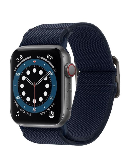 „Spigen Fit Lite“ dirželis, skirtas Apple Watch 4/ 5/ 6/ 7/ 8/ 9/ SE/ Ultra (42/ 44/ 45/ 49 mm) – tamsiai mėlynas „Spigen Fit Lite“ dirželis, skirtas Apple Watch 4/ 5/ 6/ 7/ 8/ 9/ SE/ Ultra (42/ 44/ 45/ 49 mm) – tamsiai mėlynas