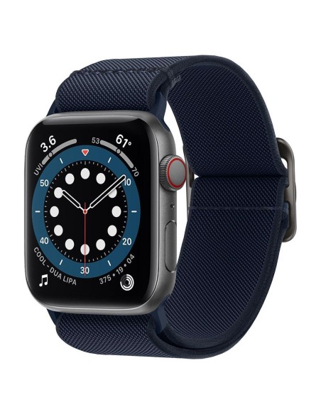„Spigen Fit Lite“ dirželis, skirtas Apple Watch 4/ 5/ 6/ 7/ 8/ 9/ SE/ Ultra (42/ 44/ 45/ 49 mm) – tamsiai mėlynas „Spigen Fit Lite“ dirželis, skirtas Apple Watch 4/ 5/ 6/ 7/ 8/ 9/ SE/ Ultra (42/ 44/ 45/ 49 mm) – tamsiai mėlynas