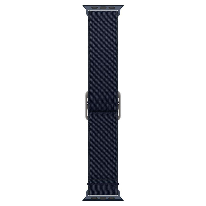 „Spigen Fit Lite“ dirželis, skirtas Apple Watch 4/ 5/ 6/ 7/ 8/ 9/ SE/ Ultra (42/ 44/ 45/ 49 mm) – tamsiai mėlynas
