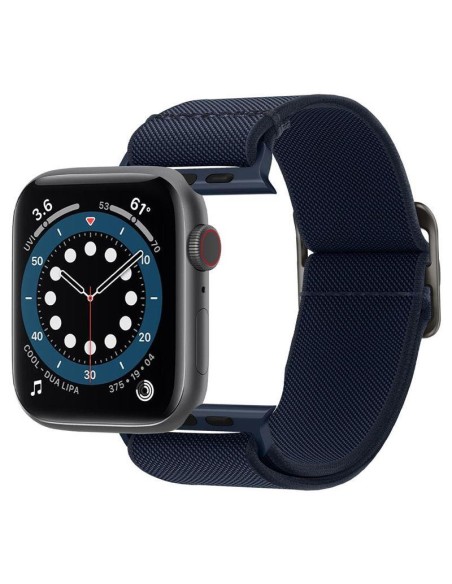 „Spigen Fit Lite“ dirželis, skirtas Apple Watch 4/ 5/ 6/ 7/ 8/ 9/ SE/ Ultra (42/ 44/ 45/ 49 mm) – tamsiai mėlynas „Spigen Fit Lite“ dirželis, skirtas Apple Watch 4/ 5/ 6/ 7/ 8/ 9/ SE/ Ultra (42/ 44/ 45/ 49 mm) – tamsiai mėlynas