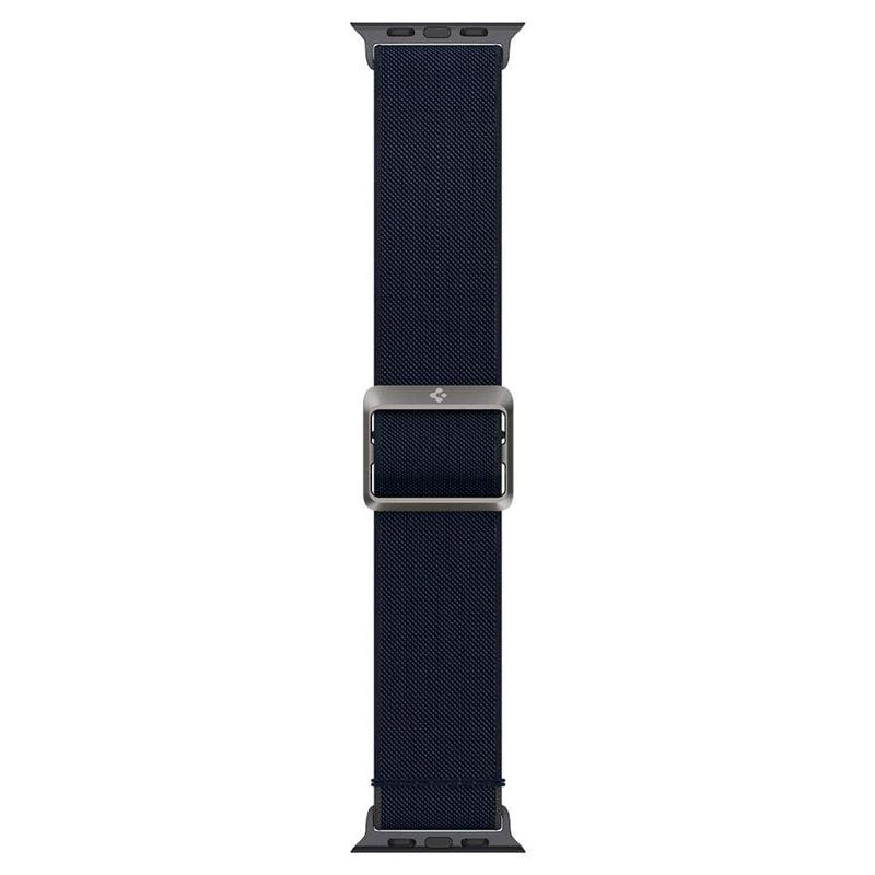 „Spigen Fit Lite“ dirželis, skirtas Apple Watch 4/ 5/ 6/ 7/ 8/ 9/ SE/ Ultra (42/ 44/ 45/ 49 mm) – tamsiai mėlynas