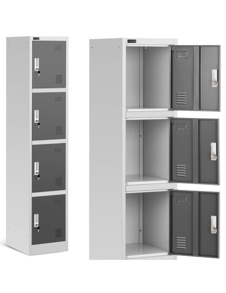 4 durų metalinė spintelė socialinė pusryčių spintelė su raktų spynomis 4 durų metalinė spintelė socialinė pusryčių spintelė su raktų spynomis