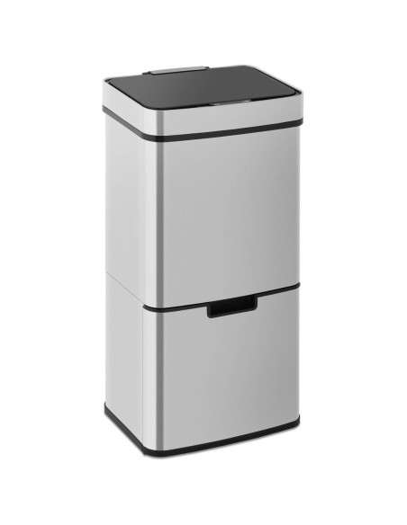 Automatinė bekontaktė šiukšlių dėžė su judesio jutikliu 30 cm - 3 dėžės 72 l Automatinė bekontaktė šiukšlių dėžė su judesio jutikliu 30 cm - 3 dėžės 72 l