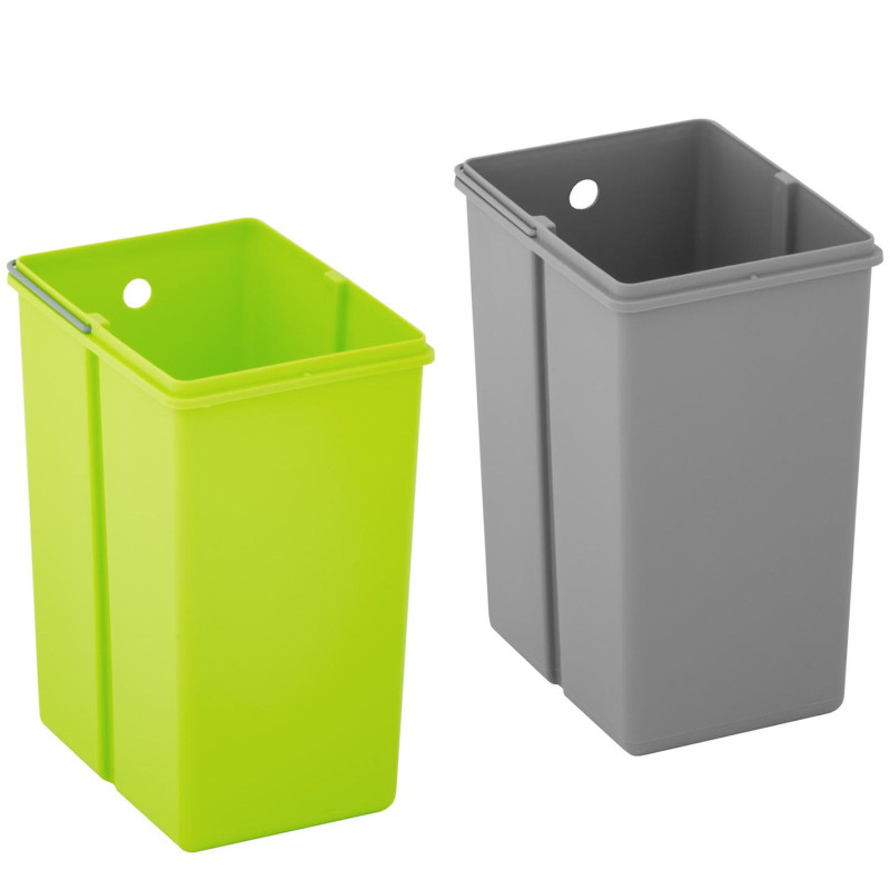 Automatinė bekontaktė šiukšlių dėžė su judesio jutikliu 30 cm - 3 dėžės 72 l