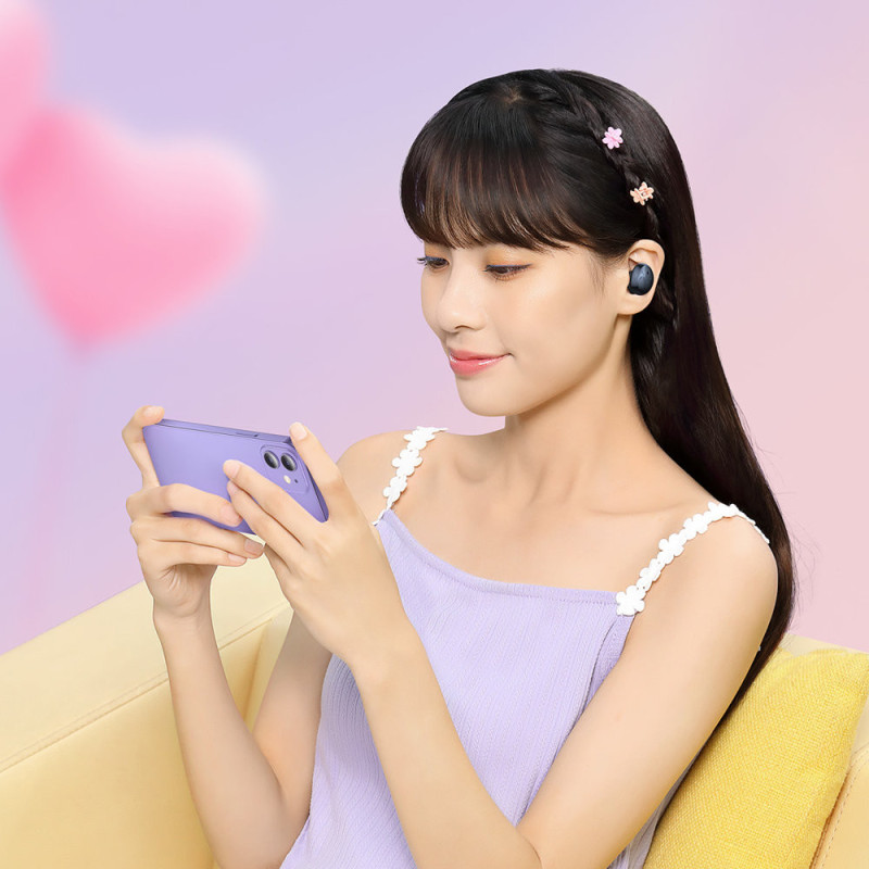 Belaidės ausinės TWS Bluetooth 5.2 vandeniui...