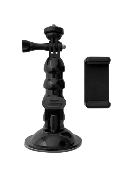 Siurbtuko laikiklis, skirtas GoPro DJI Insta360 SJCam Eken veiksmo kamerai + išmaniojo telefono adapteriui Siurbtuko laikiklis, skirtas GoPro DJI Insta360 SJCam Eken veiksmo kamerai + išmaniojo telefono adapteriui