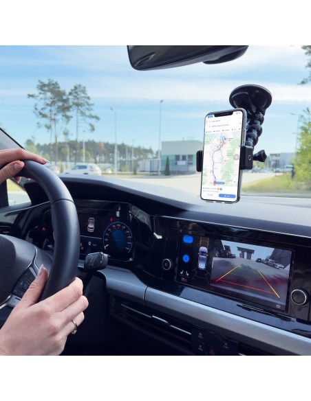 Siurbtuko laikiklis, skirtas GoPro DJI Insta360 SJCam Eken veiksmo kamerai + išmaniojo telefono adapteriui Siurbtuko laikiklis, skirtas GoPro DJI Insta360 SJCam Eken veiksmo kamerai + išmaniojo telefono adapteriui