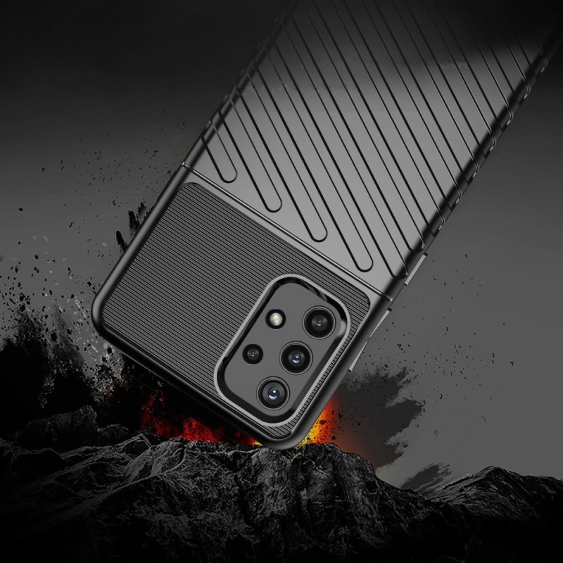 Thunder Case lankstus šarvuotas dangtelis, skirtas Nokia 5.4 žalias