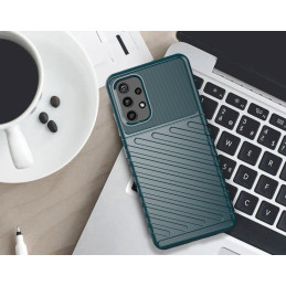 Thunder Case lankstus šarvuotas dangtelis, skirtas Nokia 5.4 žalias