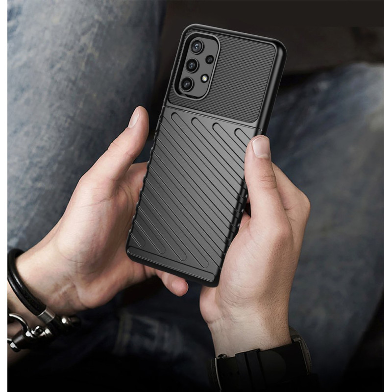 Thunder Case lankstus šarvuotas dangtelis, skirtas Nokia 5.4 žalias