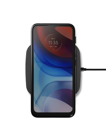 Thunder Case lankstus šarvuotas dangtelis Motorola Moto E7 Power juodas