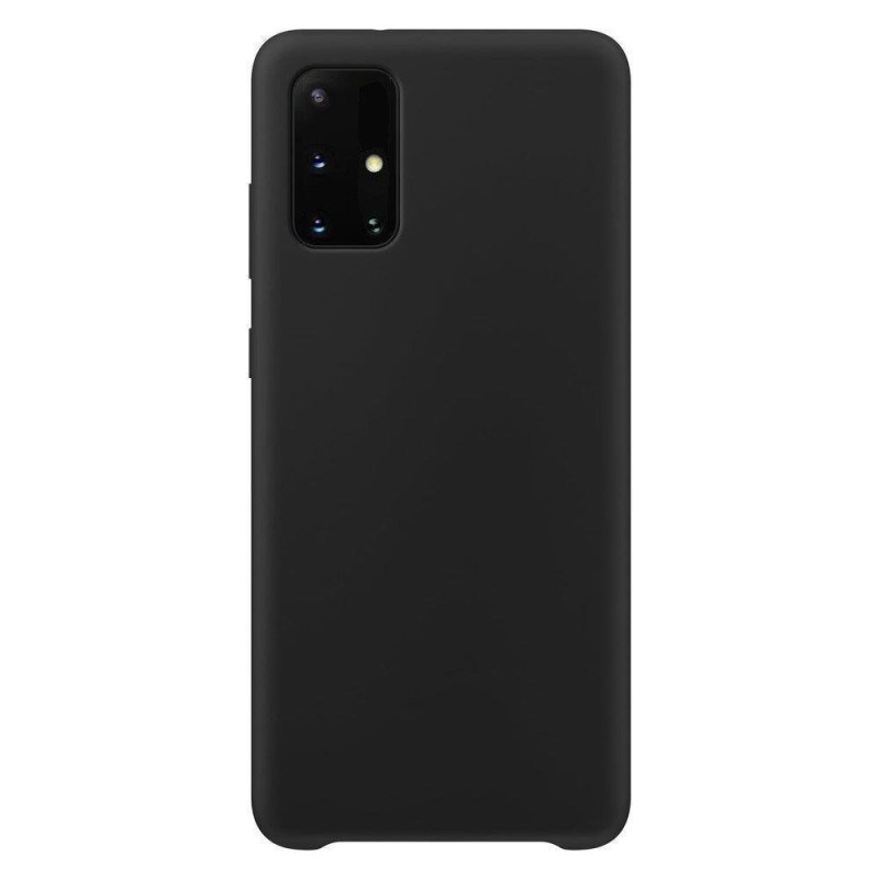 Silicone Case lankstus silikoninis dėklo dangtelis, skirtas Samsung Galaxy A72 4G juodas