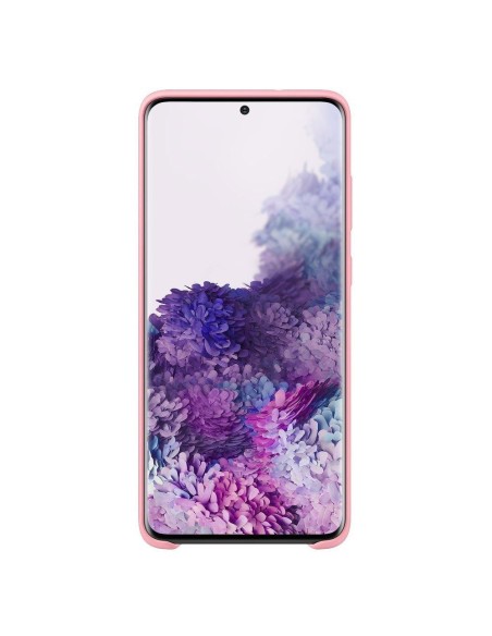 Silicone Case lankstus silikoninis dėklo dangtelis, skirtas Samsung Galaxy A72 4G rožinis Silicone Case lankstus silikoninis dėklo dangtelis, skirtas Samsung Galaxy A72 4G rožinis