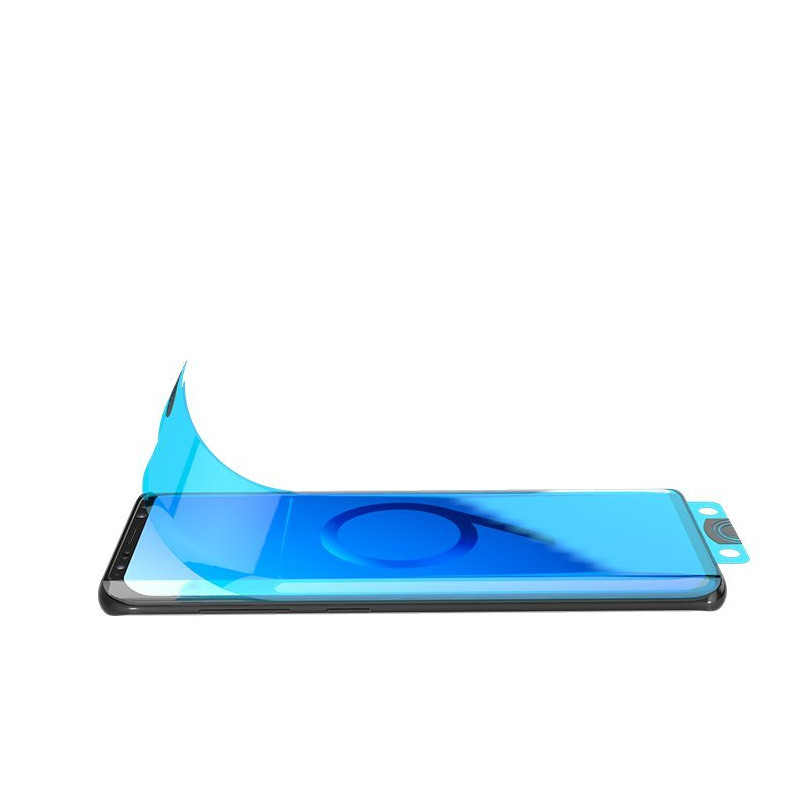 3D Edge Nano Flexi Glass Glass Plėvelė viso ekrano grūdintas stiklas su rėmeliu Xiaomi Mi 11 Transparent