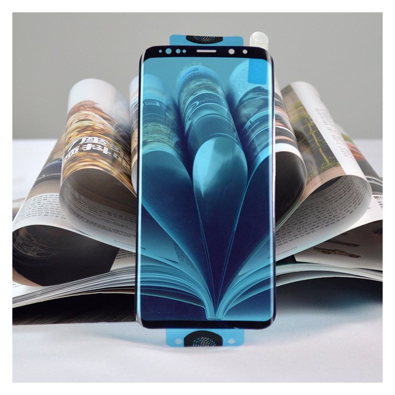 3D Edge Nano Flexi Glass Glass Plėvelė viso ekrano grūdintas stiklas su rėmeliu Xiaomi Mi 11 Transparent
