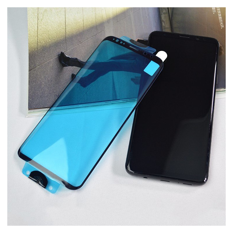 3D Edge Nano Flexi Glass Glass Plėvelė viso ekrano grūdintas stiklas su rėmeliu Xiaomi Mi 11 Transparent
