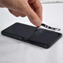 3D Edge Nano Flexi Glass Glass Plėvelė viso ekrano grūdintas stiklas su rėmeliu Xiaomi Mi 11 Transparent