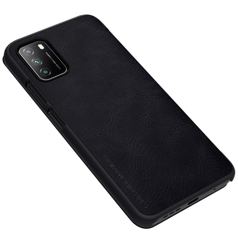 Nillkin Qin odinis dėklas Xiaomi Poco M3 juodas