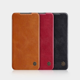 Nillkin Qin odinis dėklas Xiaomi Poco M3 juodas