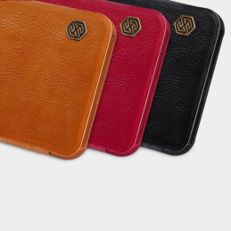 Nillkin Qin odinis dėklas Xiaomi Poco M3 juodas