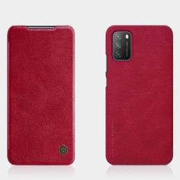 Nillkin Qin odinis dėklas Xiaomi Poco M3 juodas