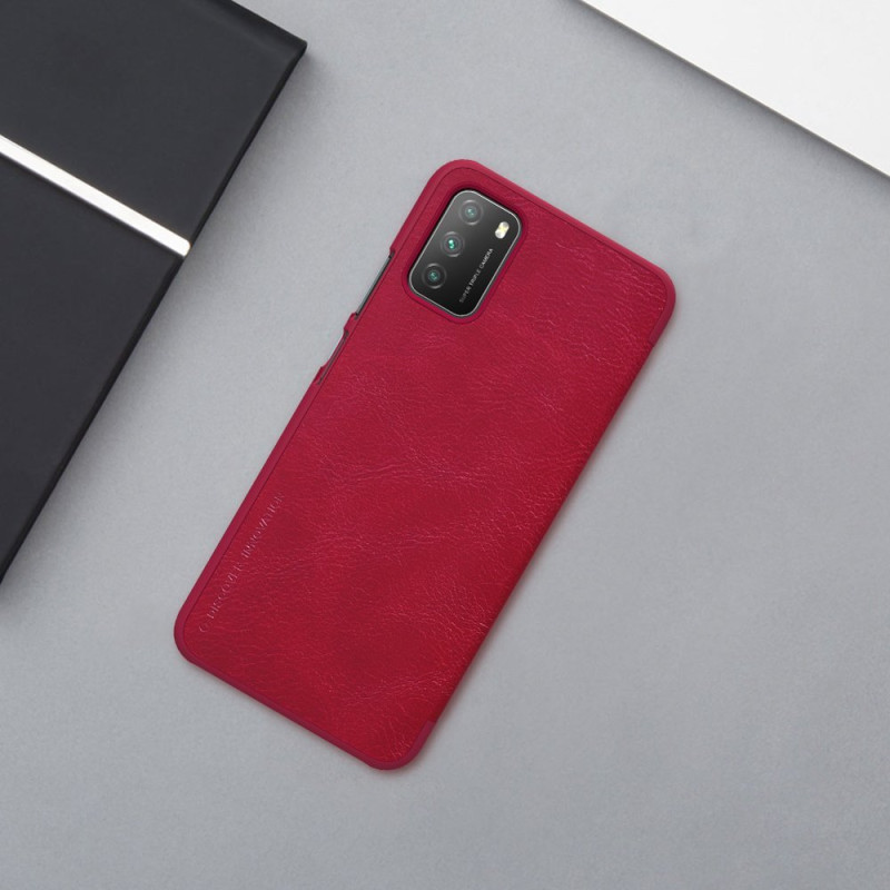 Nillkin Qin odinis dėklas Xiaomi Poco M3 juodas