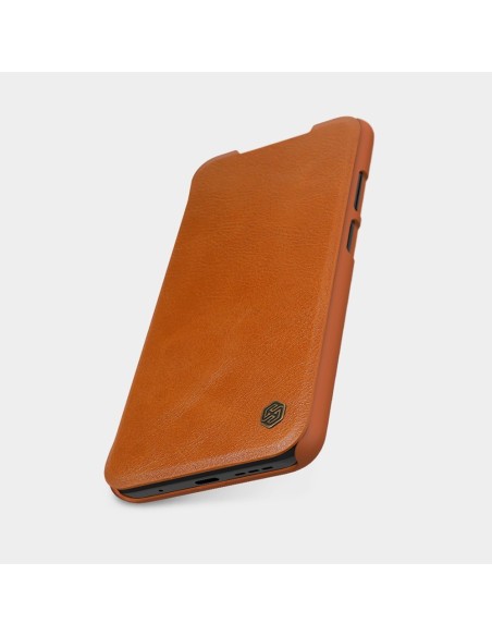 Nillkin Qin odinis dėklas Xiaomi Poco M3 juodas Nillkin Qin odinis dėklas Xiaomi Poco M3 juodas