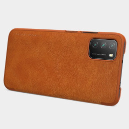 Nillkin Qin odinis dėklas Xiaomi Poco M3 juodas