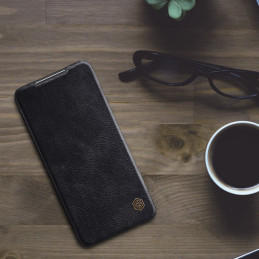 Nillkin Qin odinis dėklas Xiaomi Poco M3 juodas