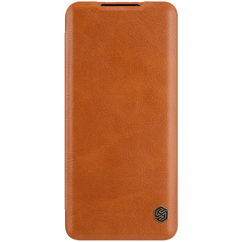 Nillkin Qin odinis dėklas skirtas Xiaomi Mi 11 rudas