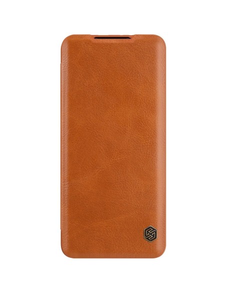 Nillkin Qin odinis dėklas skirtas Xiaomi Mi 11 rudas Nillkin Qin odinis dėklas skirtas Xiaomi Mi 11 rudas