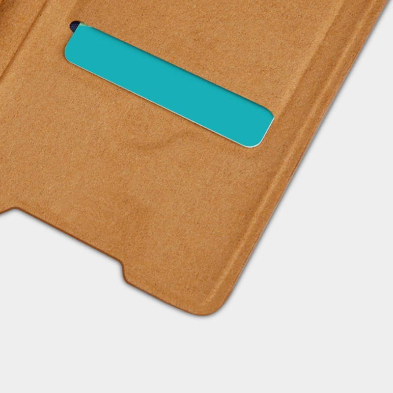 Nillkin Qin odinis dėklas skirtas Xiaomi Mi 11 rudas
